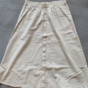 Eileen Fisher skirt, organic cotton, size M/L